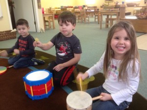 preschool drumming