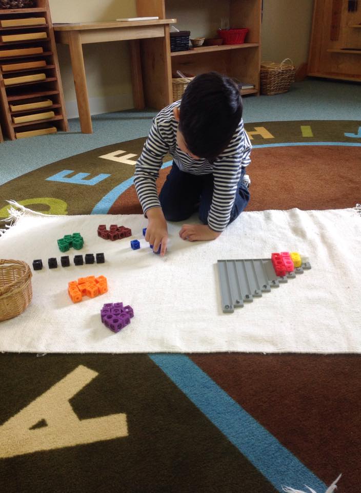 Sorting and counting cubes